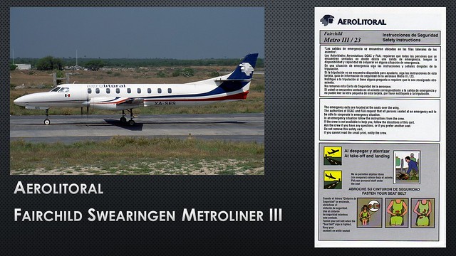 588_Aerolitoral Fairchild Swearingen Metroliner III