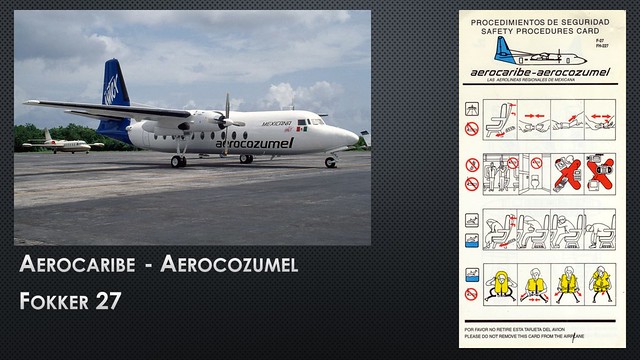 2682_Aerocaribe - Aerocozumel F27