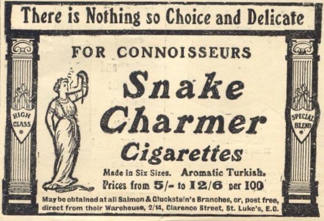 Snake Charmer Cigarettes