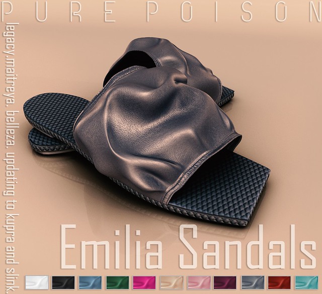 Pure Poison - Emilia Sandals - Kustom9