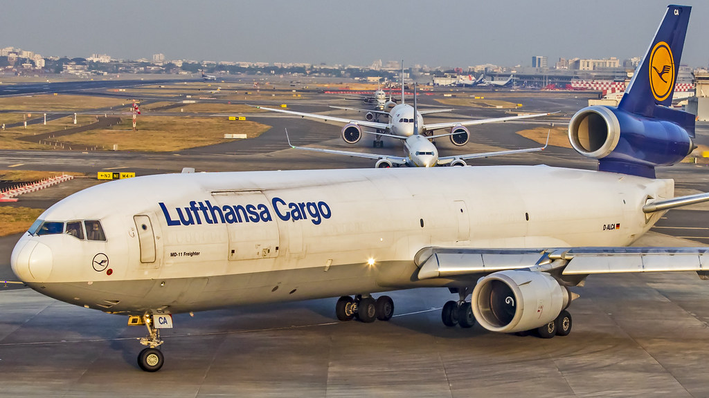 Lufthansa Cargo McDonnell Douglas MD-11F D-ALCA Mumbai (VABB/BOM)