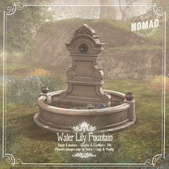 NOMAD // Water Lily Fountain
