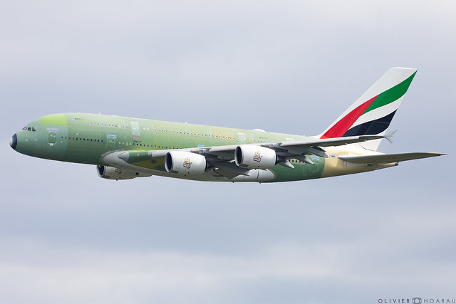 A380-842 Emirates F-WWSH msn272 A6-EVS