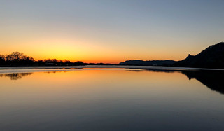 Lake Winona At Sunrise