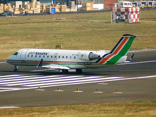 VT-SAS Canadair CRJ-200ER of Air Sahara