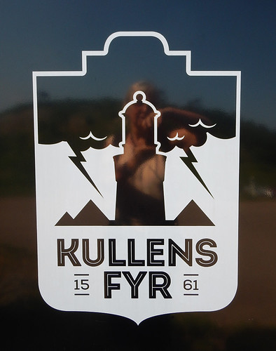 sign for Kullens Fyr, the oldest lighthouse in Sweden