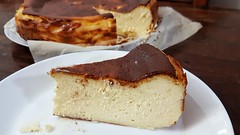 Basque burnt cheesecake..