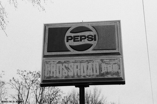 Days Gone Past 3 - Old Pepsi Sign at the Abandoned Crossroads Groceries