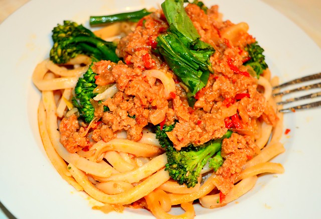 Spicy Sichuan Noodles with Broccoli