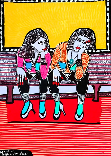 פמיניזם באמנות הישראלית מירית בן נון יוצרת מודרנית ציירת עכשווית