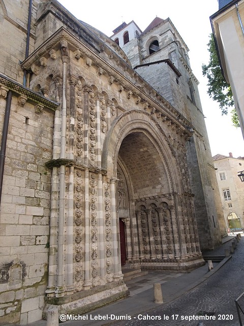 Cahors - La Cathédrale Saint Étienne, Portail nord (1)