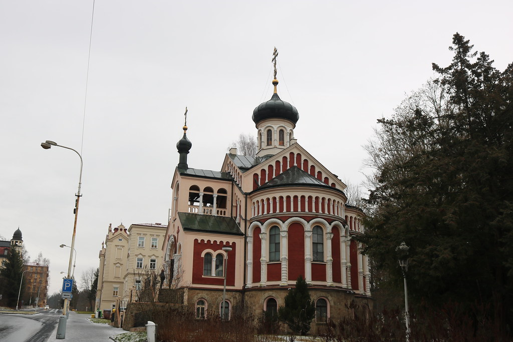 kostel sv. Vladimíra v Mariánských Lázních