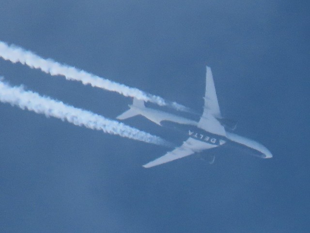 Delta Airlines 135, Airbus A350-941 (N501DN) Amsterdam To Detroit, Over Selby North Yorkshire