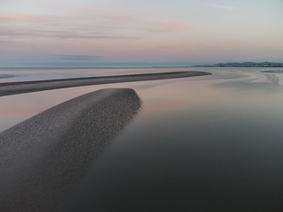 Sandymount Strand at sunset
