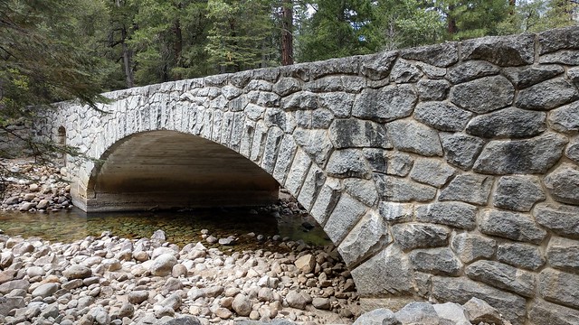 Happy Isles Bridge in Yosemite National Park
