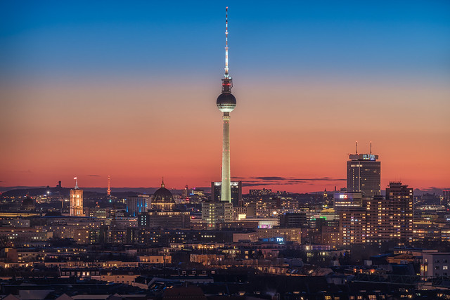 Berlin - Skyline Blue Hour