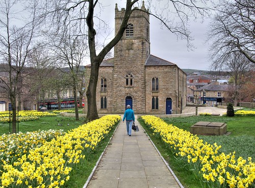 accrington church flowers loom seasonal candid lines architecture building yellow daffodils nature scenery northwest north english england dailyphoto photooftheday nice update place location uk visit area attraction open stream tour igers country item greatbritain britain british gb capture buy stock sell sale outside like good flickr outdoors caught photo view shoot shot picture captured ilobsterit instragram