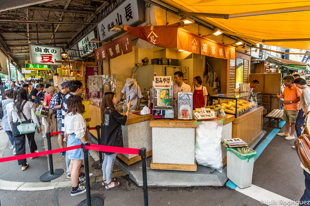 Tsukiji Yamacho, famoso por su tamagoyaki