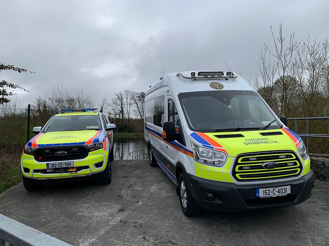 Clare Civil Defence Vehicles - Ford Ranger and Ford Transit Operational Support Unit