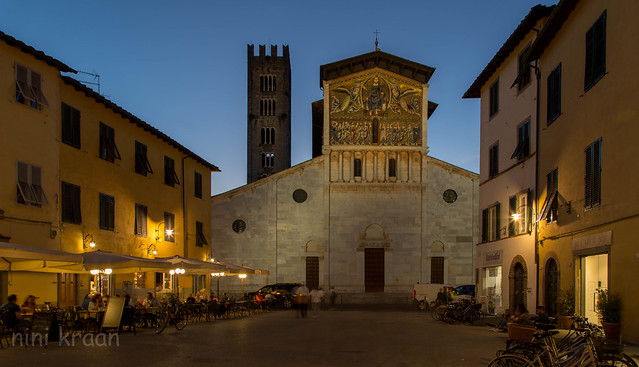 Lucca in the evening