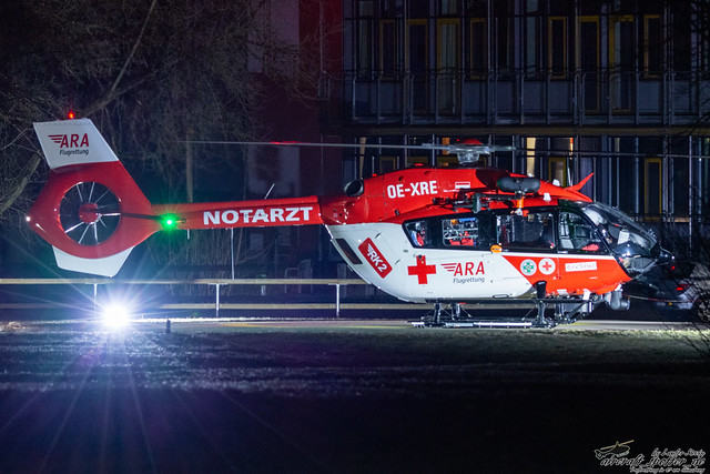 Rescue Helicopter RK2 at Hospital Günzburg
