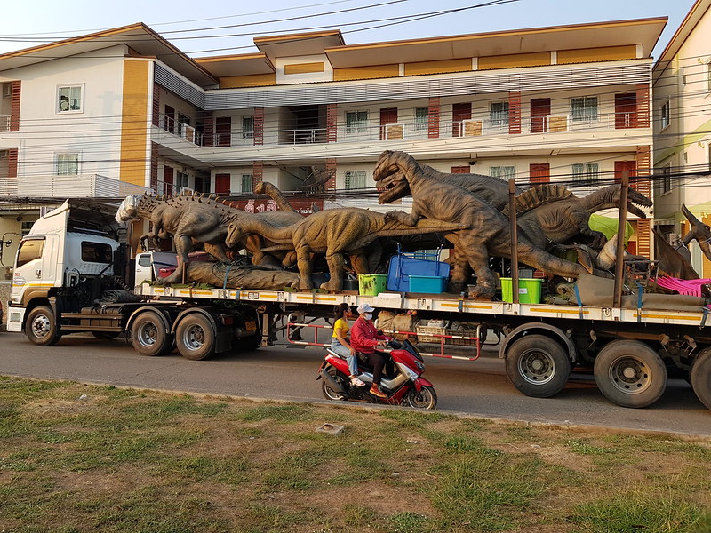 Dinosaur Invasion in Kalasin City 2