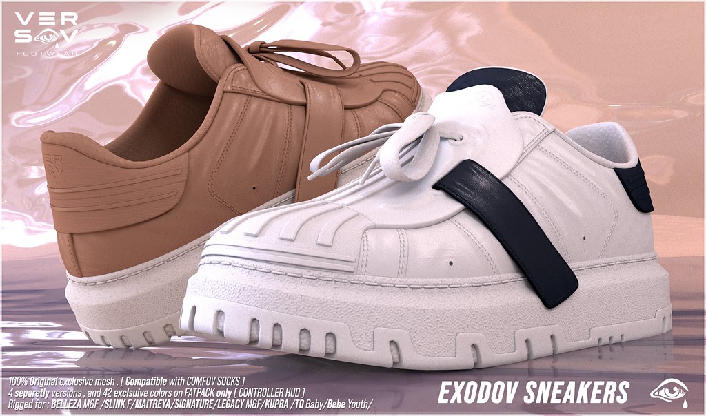 [ Versov // ] EXODOV sneakers available at UBER event