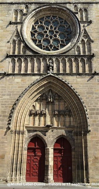 Cahors - La Cathédrale Saint Étienne, La Façade (2)