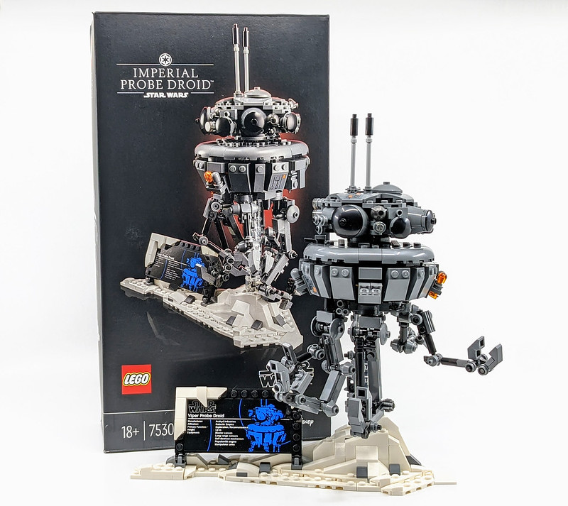 LEGO STAR WARS IMPERIAL PROBE DROID COLLECTABLE MODEL 75306 PREORDER 