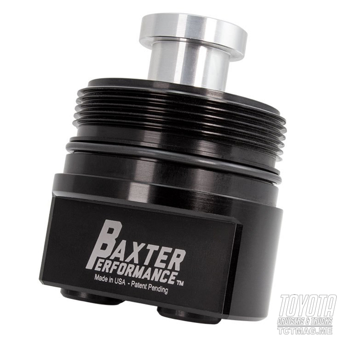 Baxter Performance spin-on and remote oil filter