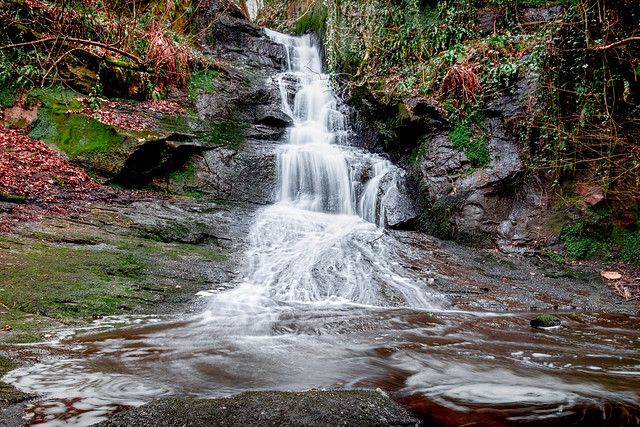 Slow Flowing Waterfall