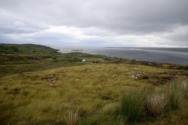 View from the Applecross coast road near Fearnmore
