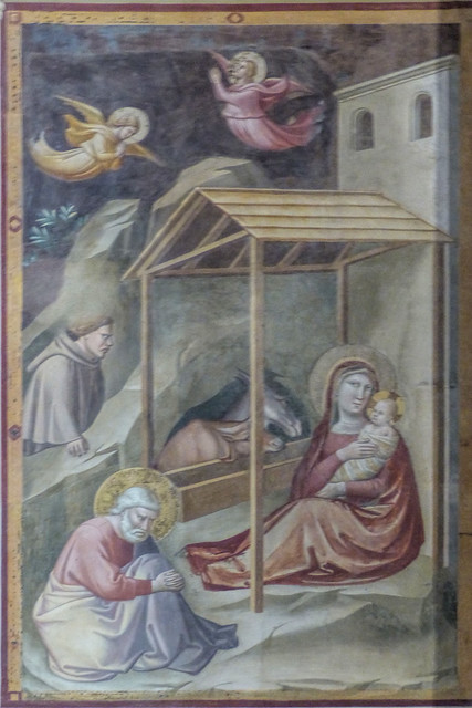 Sat, 09/05/2015 - 15:29 - Nativity by Taddeo Gaddi - Baroncelli Chapel Santa Croce. Florence 05/09/2015