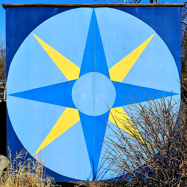 Nautical compass logo
