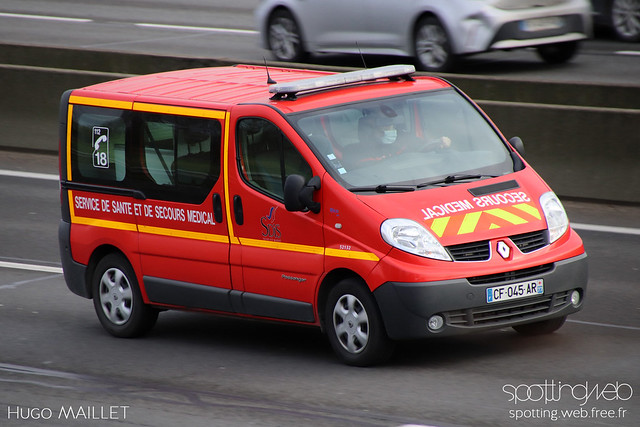 SDIS 77 | Renault Trafic