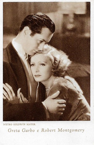 Greta Garbo and Robert Montgomery in Inspiration (1931)