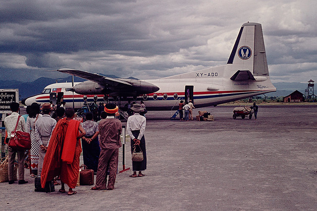 Mandalay Airport 1977