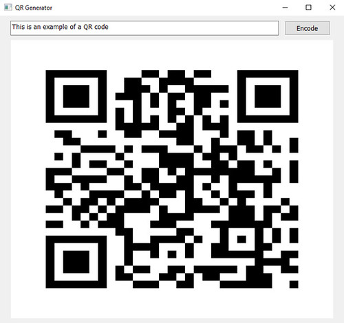 Generating a QR code using QRCoder - Appeon Community