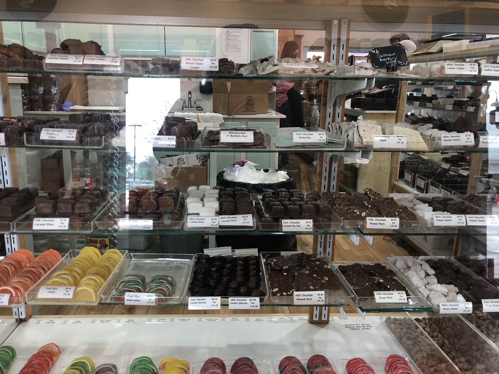Barefoot landing - wee r sweets, spices, fudge, olives. Pepper palace