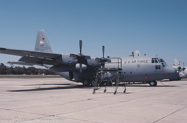 63-7822 - 1963 fiscal Lockheed C-130E Hercules, airframe scrapped following storage at AMARG
