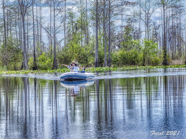 Photogs in the Okeefenokee Swamp