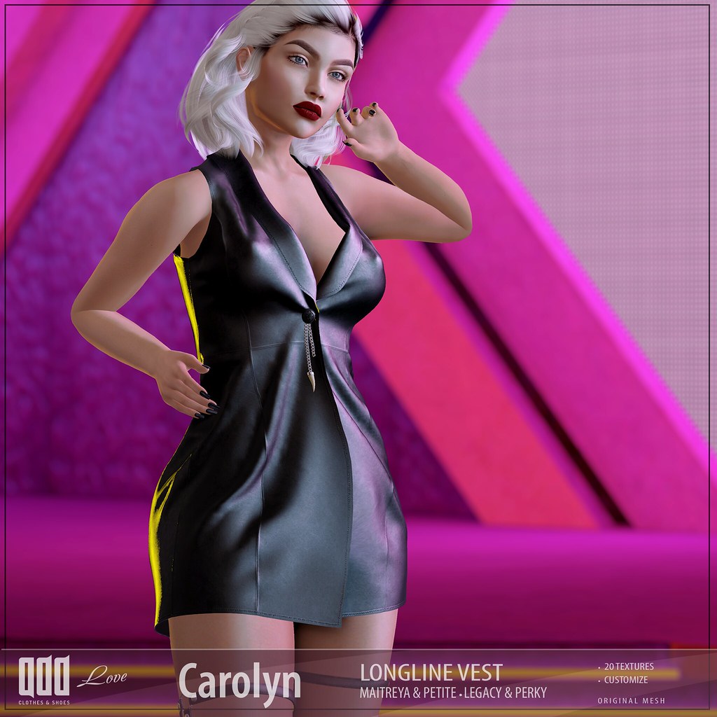 New release – [ADD] Carolyn Longline Vest