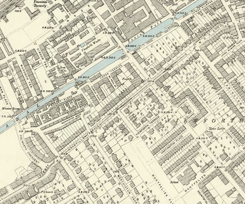 Viewforth area around 1880