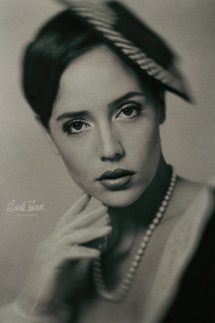 vintage portrait of Meike