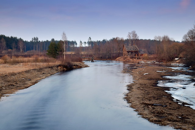 View of Gauja river, Latvia