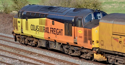 37421 ‘Colas Rail Freight’ . English Electric built Diesel Electric Locomotive on Dennis Basford’s railsroadsrunways.blogspot.co.uk’