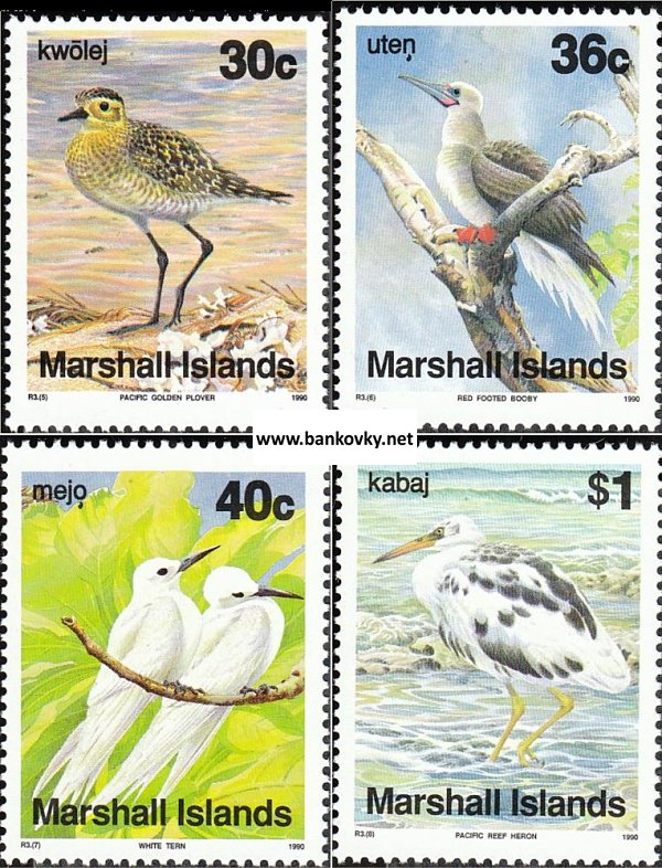 Známky Maršalove ostrovy 1999 Vtáci