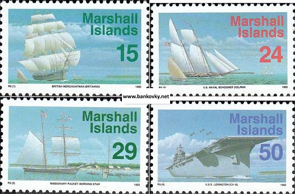 Známky Maršalove ostrovy 1993 Lode