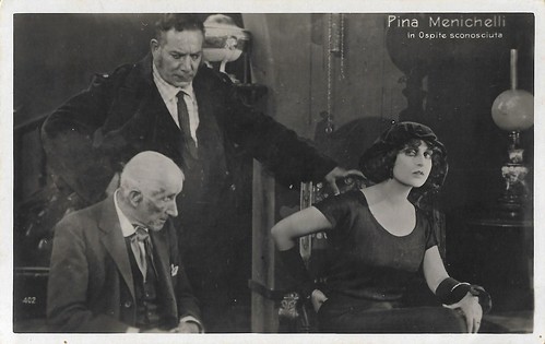 Pina Menichelli in L'ospite sconosciuta/ Malafemmina (1923)