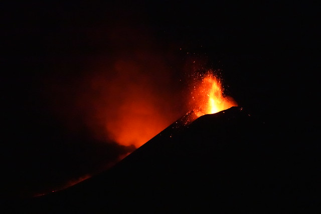 Mount Etna at night 31.03.2021 / 01.04.2021